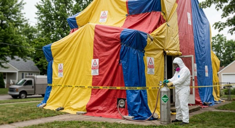 Termite Tenting in Oklahoma City, OK